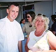 Gary Rhodes and Christine Wood